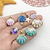 Zinc Alloy Enamel Pendants PW-WG9A069-01-3