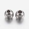 201 Stainless Steel Beads STAS-R033-3mm-2