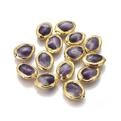 Natural Amethyst Beads G-F633-15G-1