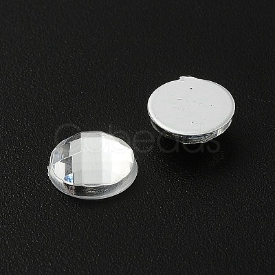 Acrylic Rhinestone Cabochons GACR-YW0001-02-1