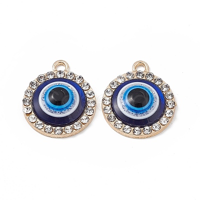 Alloy Crystal Rhinestone Pendants FIND-C019-01KCG-1