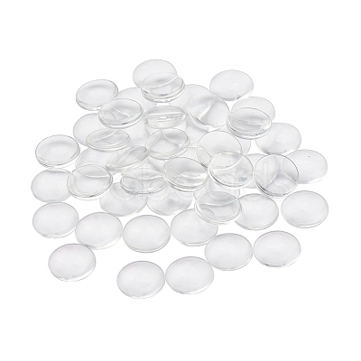 Transparent Glass Cabochons GGLA-YW0001-06A-1