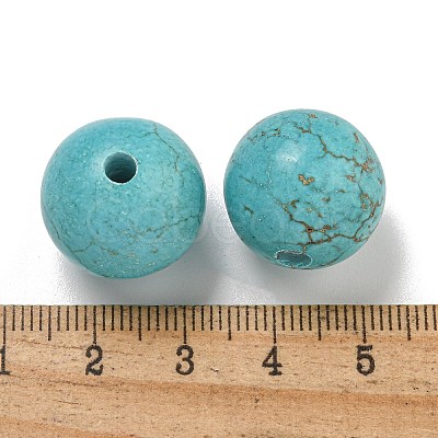 Synthetic Turquoise Beads G-G147-01R-1