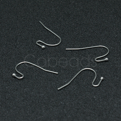 300Pcs 316 Surgical Stainless Steel Earring Hooks STAS-TAG0001-25-1