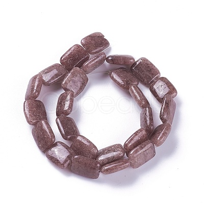 Natural Strawberry Quartz Beads Strands G-L492-04B-1