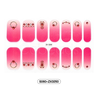 Full Cover Nombre Nail Stickers MRMJ-S060-ZX3250-1