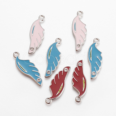 Alloy Enamel Pendants X-EAP065Y-1