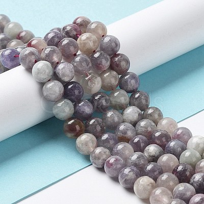 Natural Plum Blossom Tourmaline Beads Strands G-I355-01B-03-1