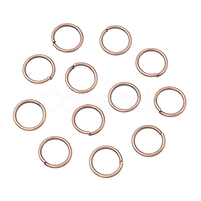 Open Jump Rings Brass Jump Rings JRC10MM-R-1