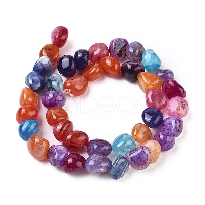 Natural Agate Beads Strands G-L560-L02-1