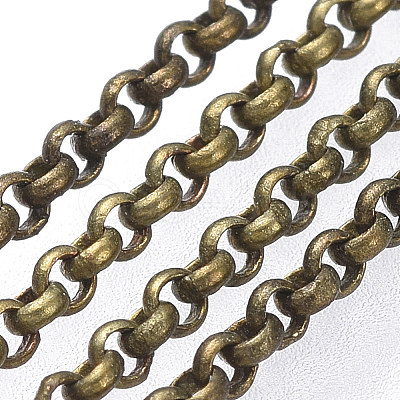 Brass Rolo Chains CHC-S008-002H-AB-1