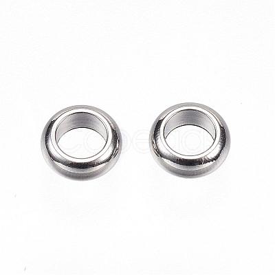 Tarnish Resistant 304 Stainless Steel Spacer Beads STAS-D448-033P-1