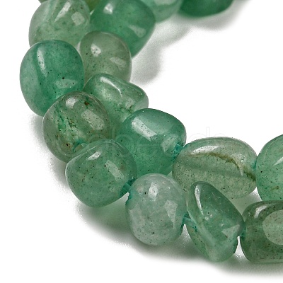 Natural Green Aventurine Bead Strands G-F465-62-1