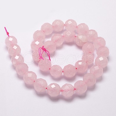 Natural Rose Quartz Beads Strands G-D840-21-10mm-1