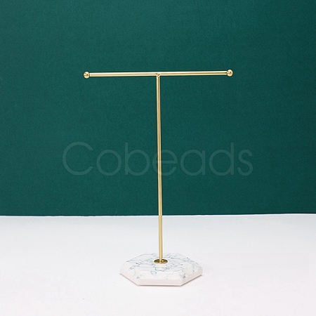 T-shaped Iron Earring Display Stands PW-WG54779-01-1