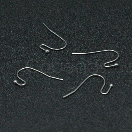 300Pcs 316 Surgical Stainless Steel Earring Hooks STAS-TAG0001-25-1