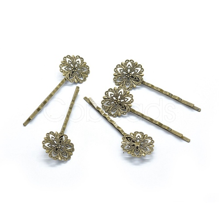 Iron Hair Bobby Pin Findings IFIN-L032-05AB-NF-1