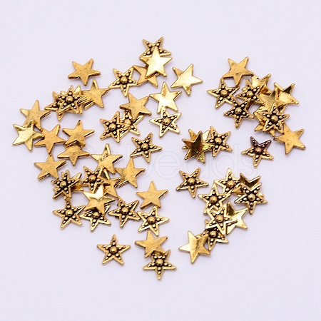 Alloy Cabochons MRMJ-WH0068-25AG-RS-1