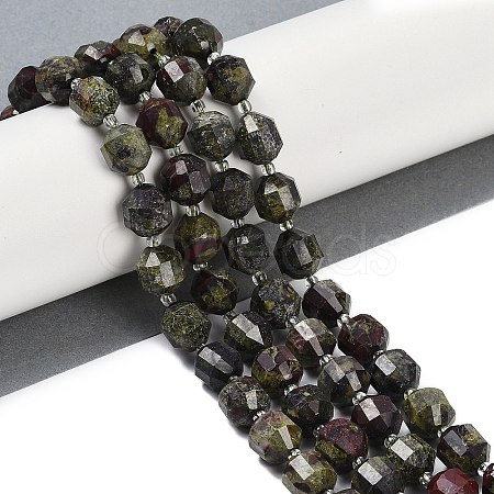 Natural Dragon Blood Beads Strands G-O201B-138G-1