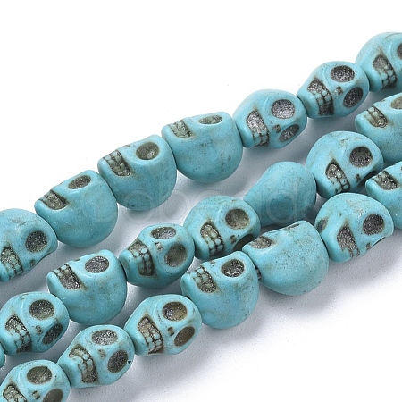 Synthetic Turquoise Beads Strands G-I262-05-1