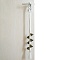 Cotton Handwoven Dog Hanging Doorbell with 6 Extra Loud Bells for Dog Potty Training, Pet Supplies, White, 750~850mm