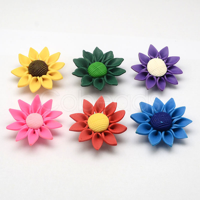 Cheap Handmade Polymer Clay 3D Flower Sunflower Beads Online Store   67b50e3a A5cd 4a38 B1e2 Db8ecde27e94.JPG