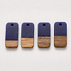 Resin & Walnut Wood Pendants RESI-S384-008A-A03-1