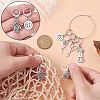 Sewing Theme Alloy Multifunction Pendant Decorations HJEW-CJ00004-3