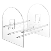 Arch Shaped Acrylic Vinyl Record Storage Holder Rack ODIS-WH0070-02-8