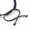 Tibetan Style Alloy Braided Bead Bracelets BJEW-JB03782-3