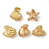 5Pcs 5 Styles Ocean Theme Alloy Claw Hair Clips MRMJ-P018-01MG-1