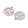 201 Stainless Steel Charms STAS-Z049-02P-2