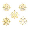 Ion Plating(IP) 201 Stainless Steel Pendants STAS-N098-084LG-2