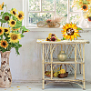 Sunflower MDF Wood Home Decorations HJEW-WH0049-002-6