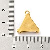 304 Stainless Steel Pendants STAS-C082-06G-3