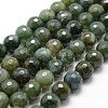 Natural Moss Agate Beads Strands X-G-D840-25-8mm-1