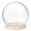 Round Glass Dome Cover AJEW-WH0518-35-1