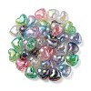 Transparent Crackle Acrylic Beads OACR-P010-14-3