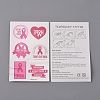 30 Sheets Temporary Tattoos Stickers DIY-WH0380-02C-1