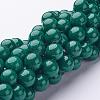 Natural Mashan Jade Round Beads Strands X-G-D263-10mm-XS13-1