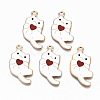 Alloy Enamel Pendants X-ENAM-N055-001A-NR-1