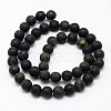 Natural Serpentine/Green Lace Stone Beads Strands G-D676-4mm-2