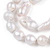 Natural Baroque Pearl Keshi Pearl Beads Strands PEAR-S019-02C-6