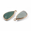 Natural Green Aventurine Pendants G-N326-136-02-3