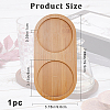 Bamboo Cup Tray AJEW-WH0348-30A-2