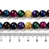 7 Colors Natural Tiger Eye Beads Strands G-A220-A01-02-5