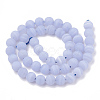 Natural Blue Lace Agate Beads Strands G-T106-031-3