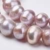 Natural Cultured Freshwater Pearl Beads Strands PEAR-D187-12-3