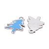 Alloy Enamel Pendants ENAM-P079-M-2