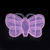 Butterfly Plastic Bead Storage Containers CON-Q023-14A-2